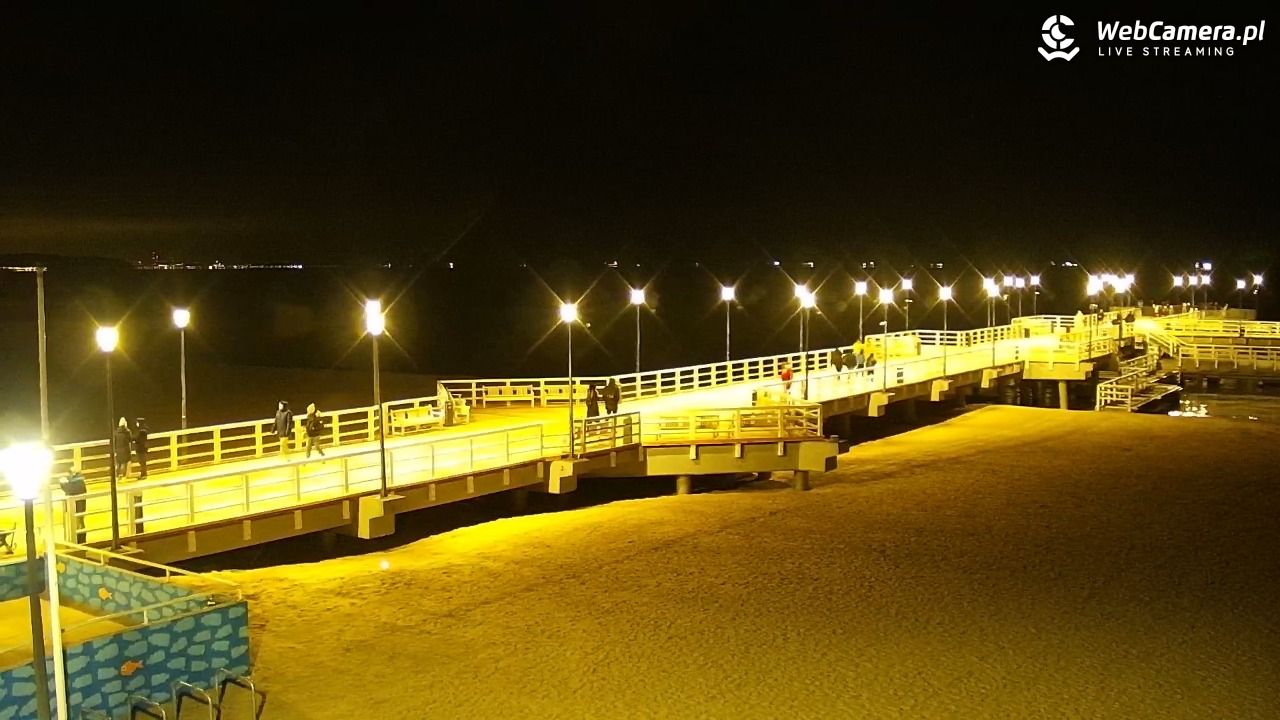 Gdańsk - Brzeźno molo - 25 grudzień 2025, 18:22