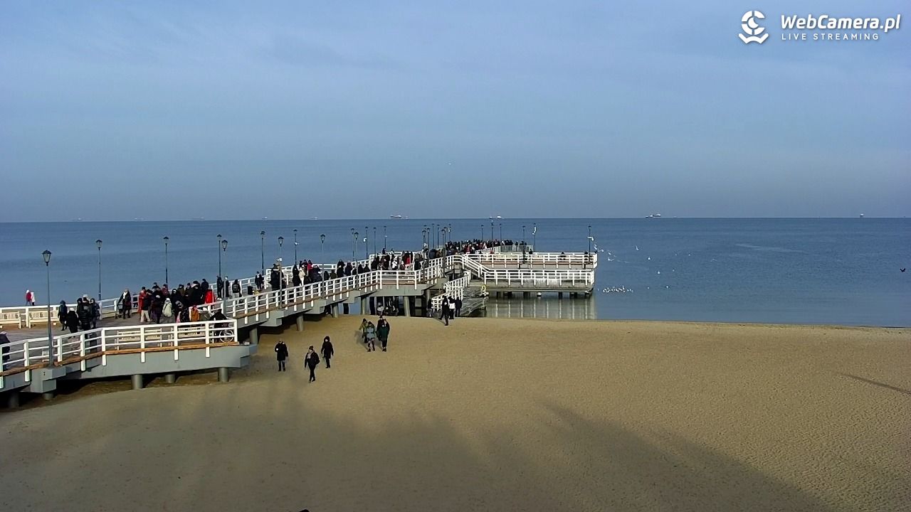 Gdańsk - Brzeźno molo - 25 grudzień 2025, 12:32