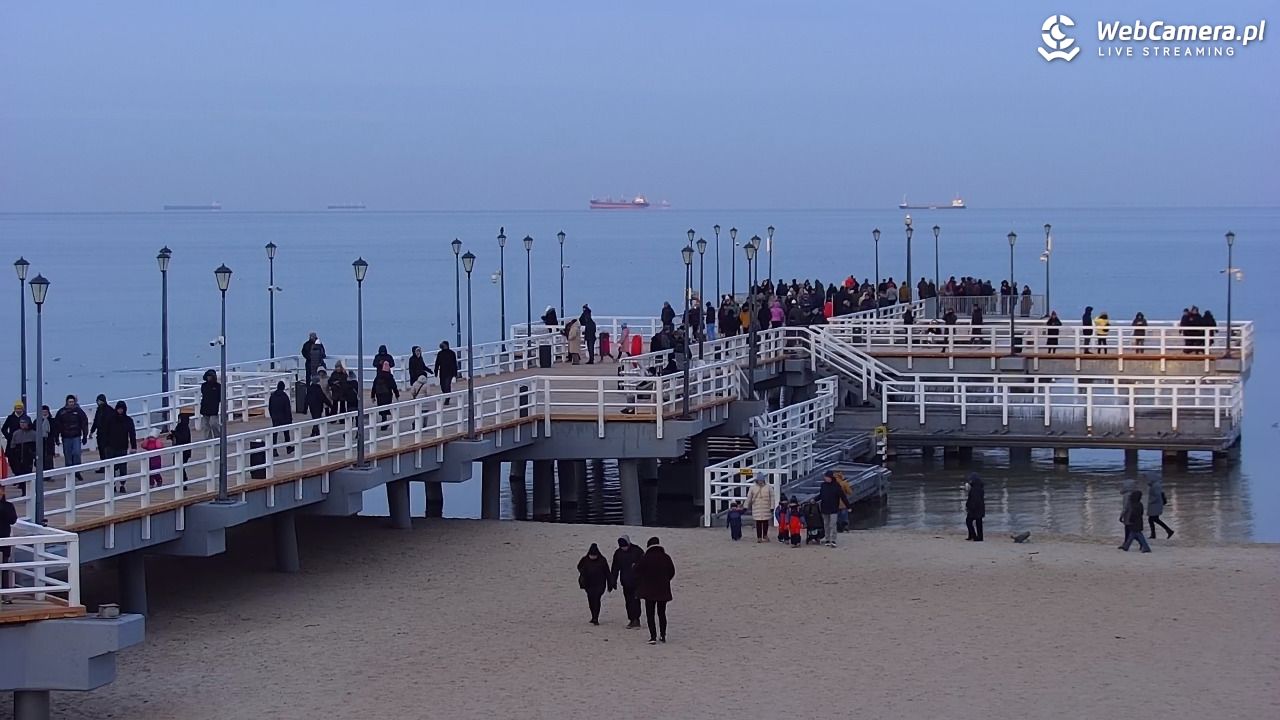 Gdańsk - Brzeźno molo - 25 grudzień 2025, 14:39