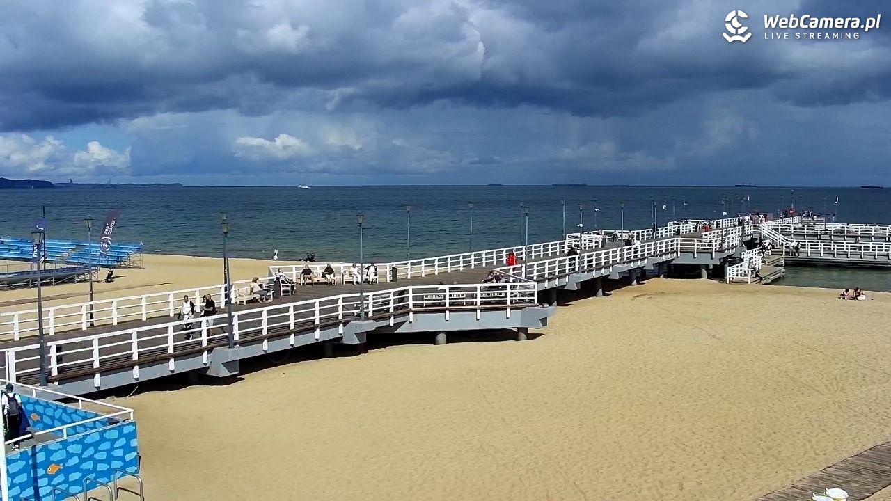 Gdańsk - Brzeźno molo - 02 wresień 2026, 11:58