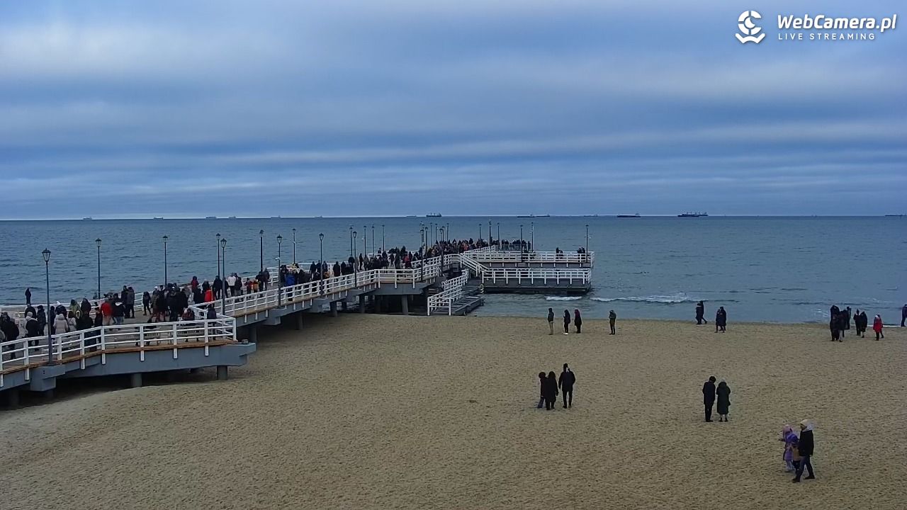 Gdańsk - Brzeźno molo - 26 grudzień 2025, 13:29