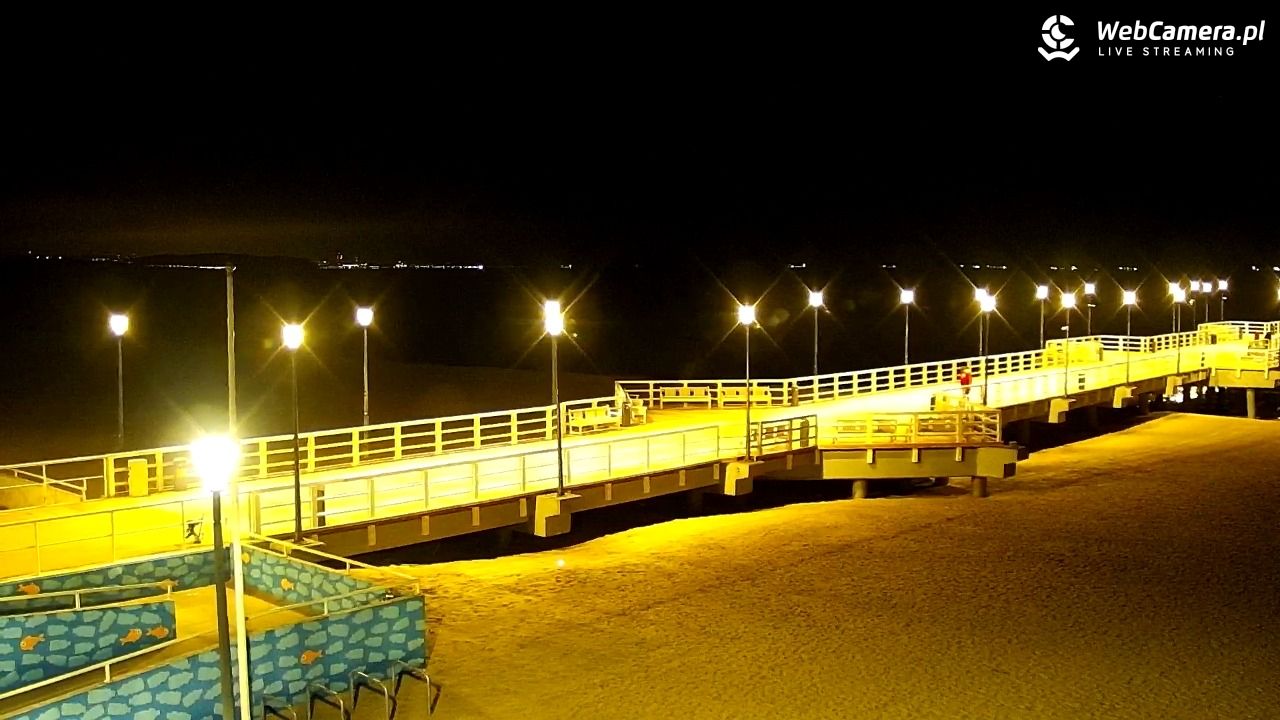 Gdańsk - Brzeźno molo - 25 grudzień 2025, 22:25