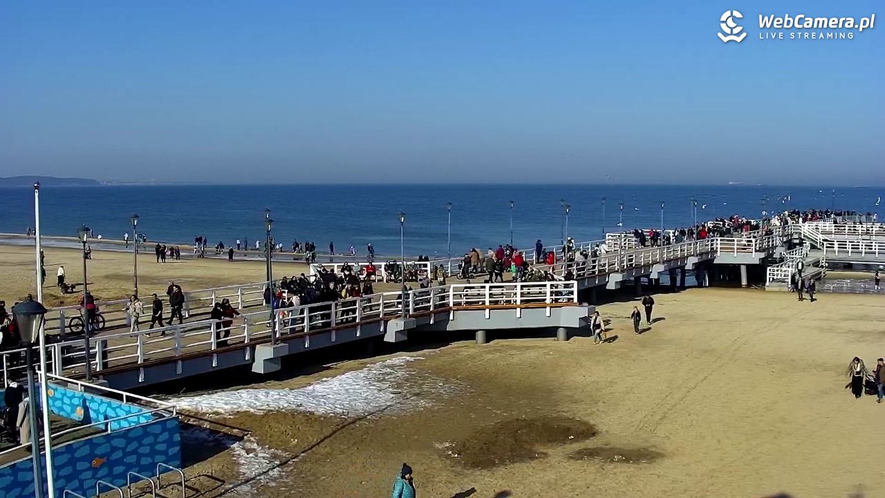 Gdańsk - Brzeźno molo - 28 luty 2026, 13:28