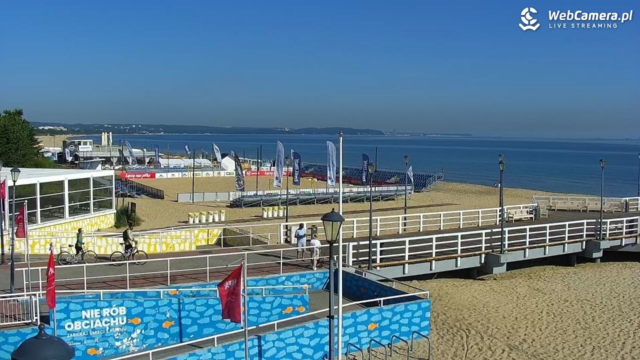 Gdańsk - Brzeźno molo - 17 lipiec 2026, 08:32