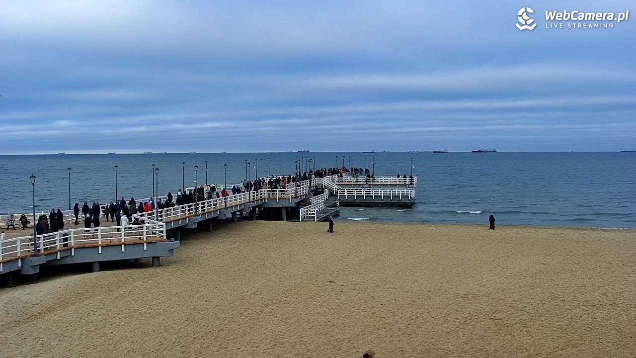 Gdańsk - Brzeźno molo - 26 grudzień 2025, 13:23
