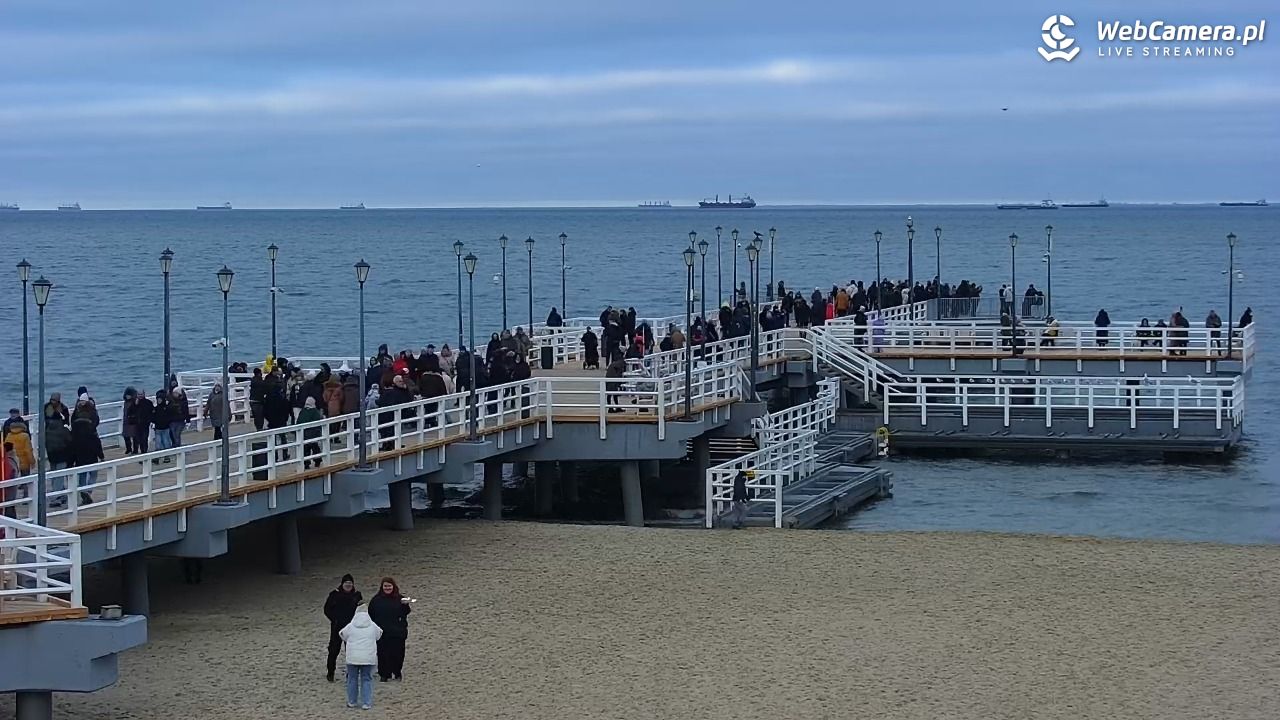 Gdańsk - Brzeźno molo - 26 grudzień 2025, 13:32