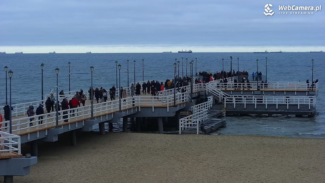 Gdańsk - Brzeźno molo - 26 grudzień 2025, 12:05