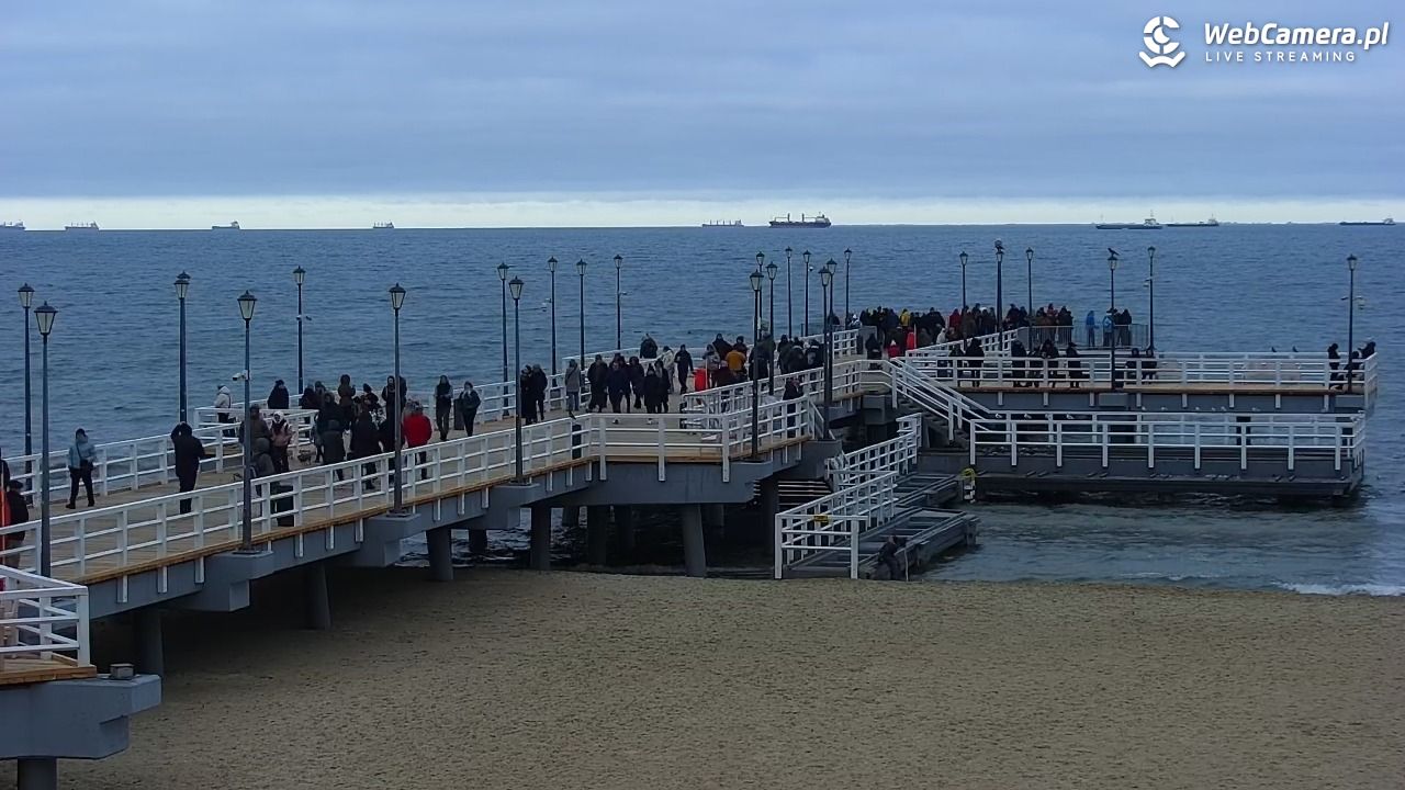 Gdańsk - Brzeźno molo - 26 grudzień 2025, 12:05