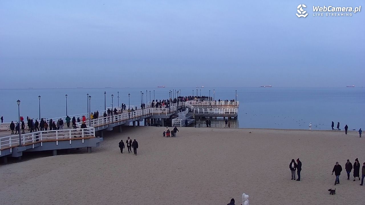 Gdańsk - Brzeźno molo - 25 grudzień 2025, 14:39