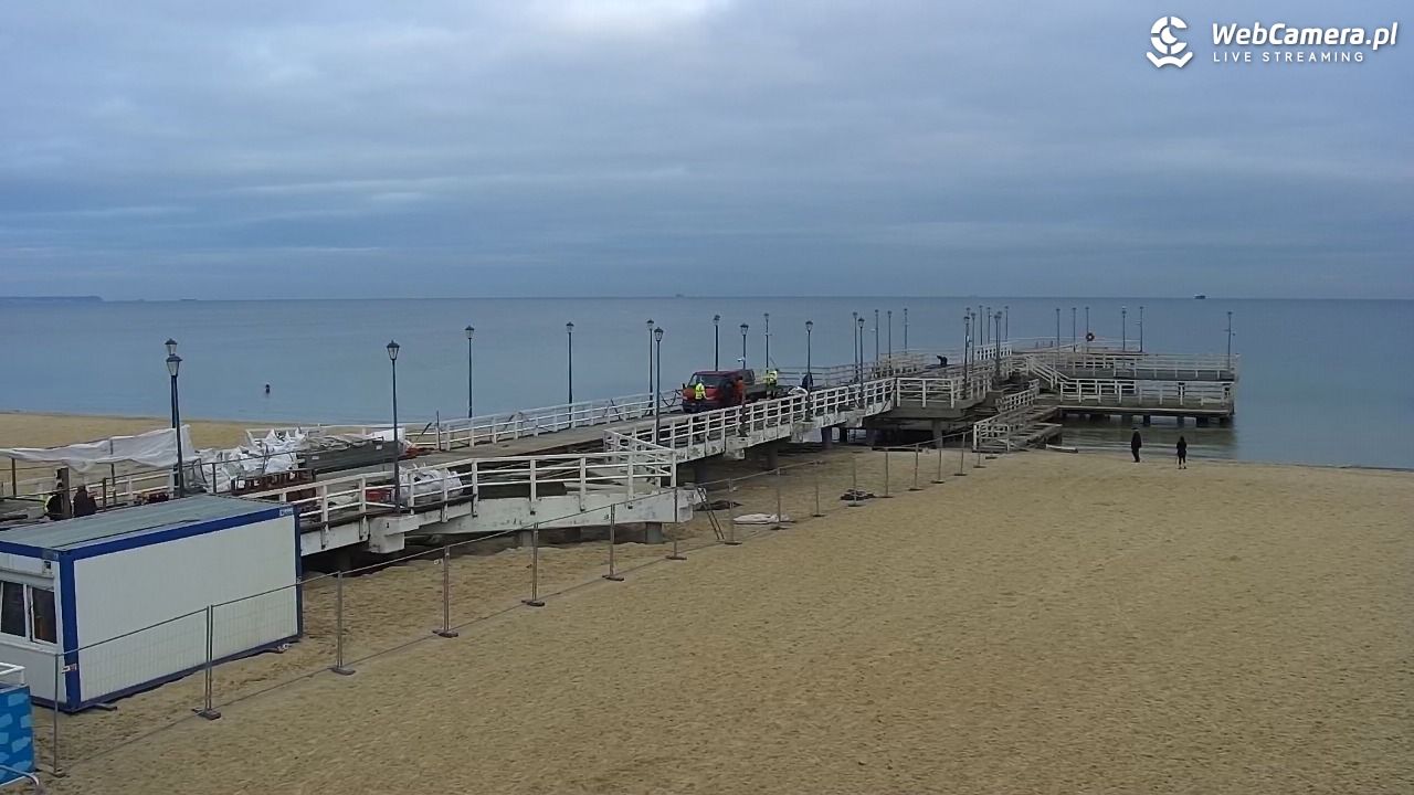 Gdańsk - Brzeźno molo - 04 listopad 2025, 08:44