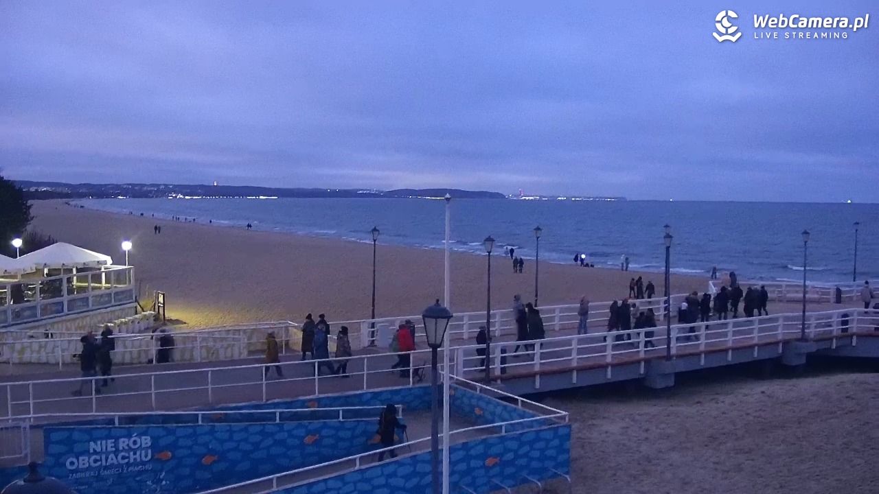 Gdańsk - Brzeźno molo - 26 grudzień 2025, 16:01