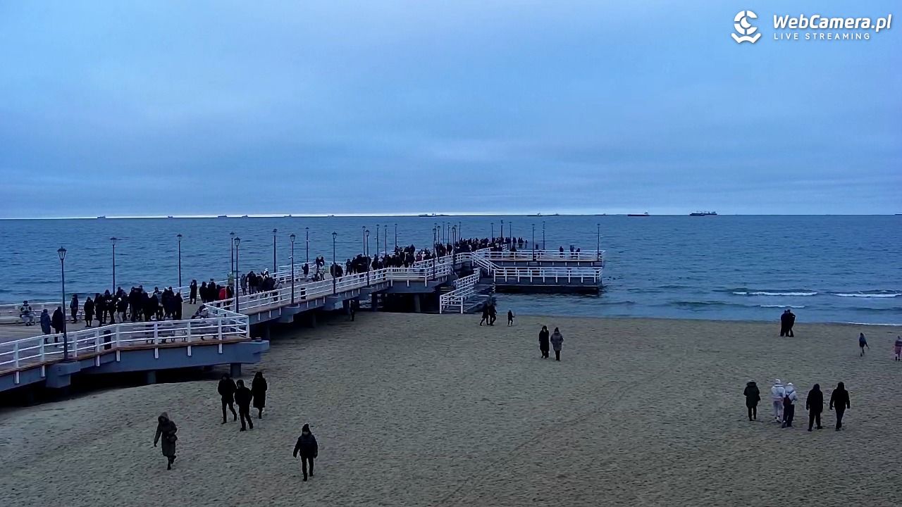 Gdańsk - Brzeźno molo - 26 grudzień 2025, 14:48