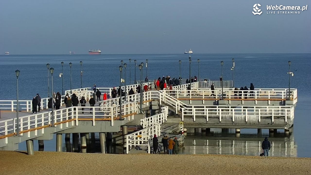Gdańsk - Brzeźno molo - 25 grudzień 2025, 11:07