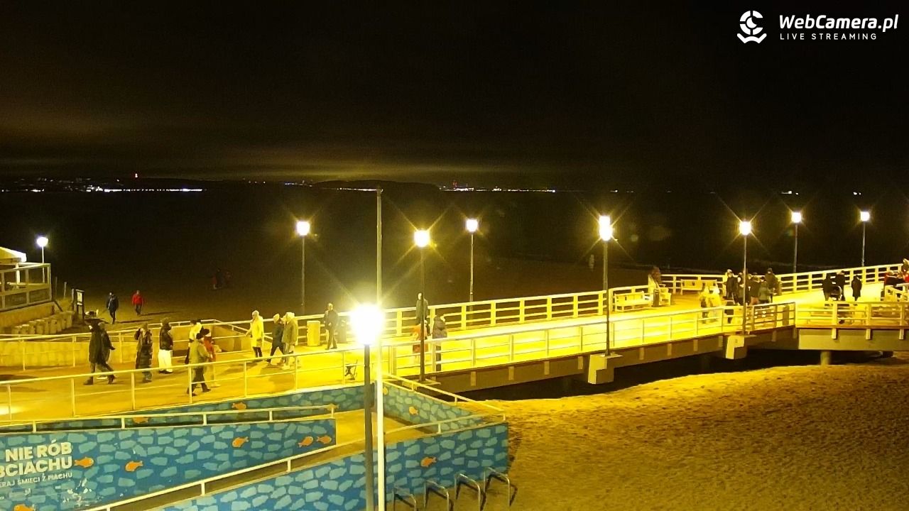 Gdańsk - Brzeźno molo - 26 grudzień 2025, 16:58