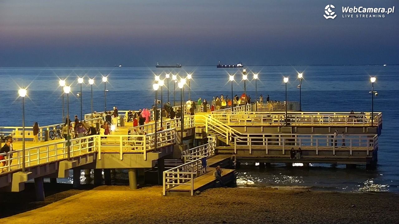 Gdańsk - Brzeźno molo - 16 lipiec 2026, 22:11