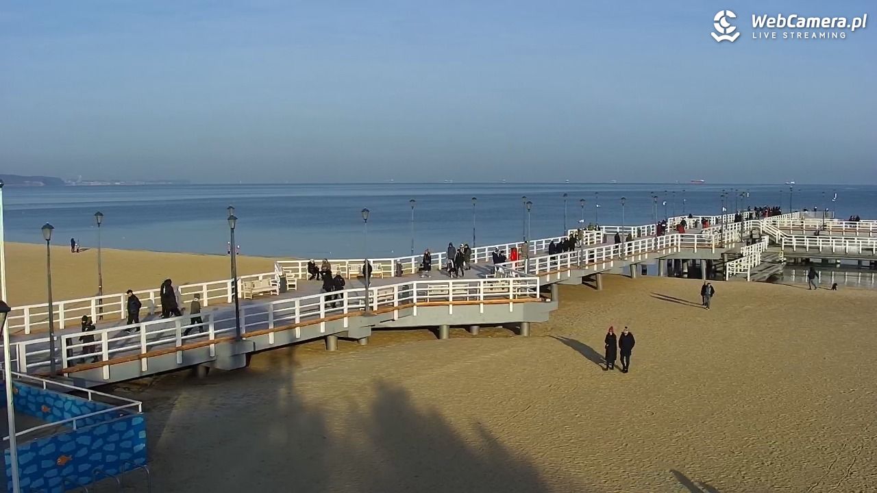 Gdańsk - Brzeźno molo - 25 grudzień 2025, 11:08