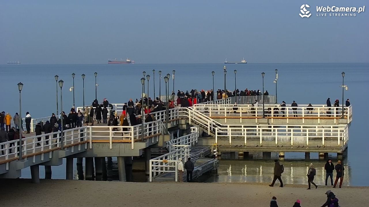 Gdańsk - Brzeźno molo - 25 grudzień 2025, 14:02