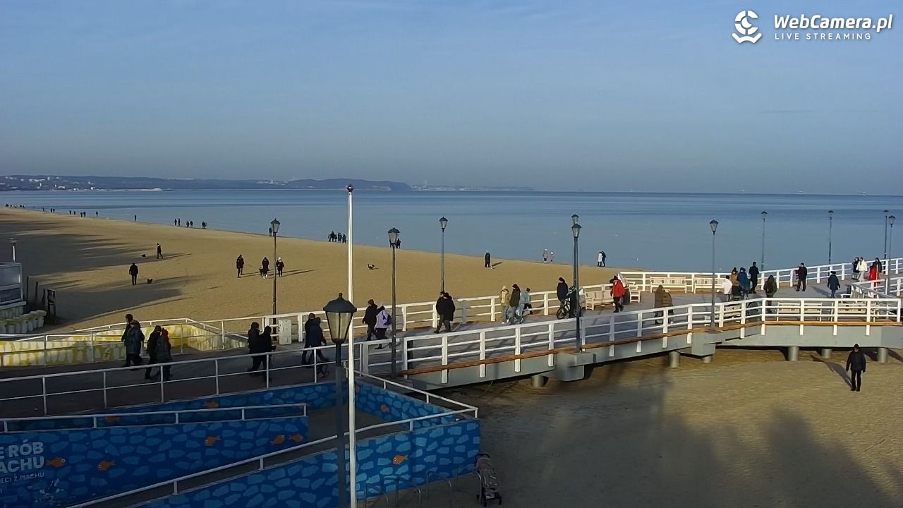 Gdańsk - Brzeźno molo - 25 grudzień 2025, 11:17