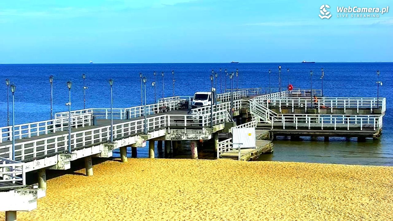 Gdańsk - Brzeźno molo - 15 wresień 2025, 10:08