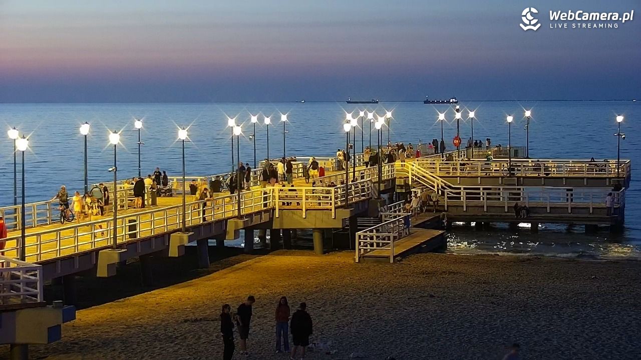 Gdańsk - Brzeźno molo - 16 lipiec 2026, 22:03