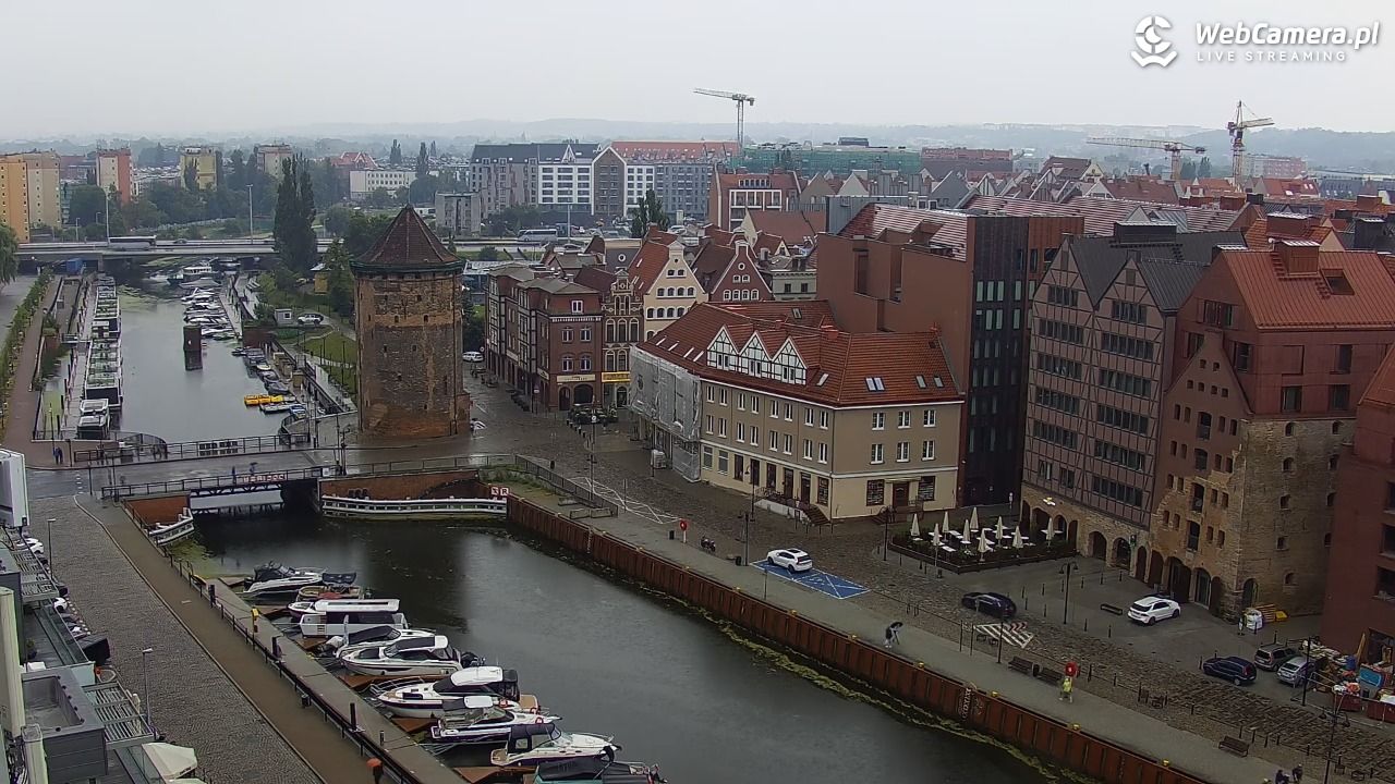 GDAŃSK - widok na Stare Miasto - 18 lipiec 2026, 08:27