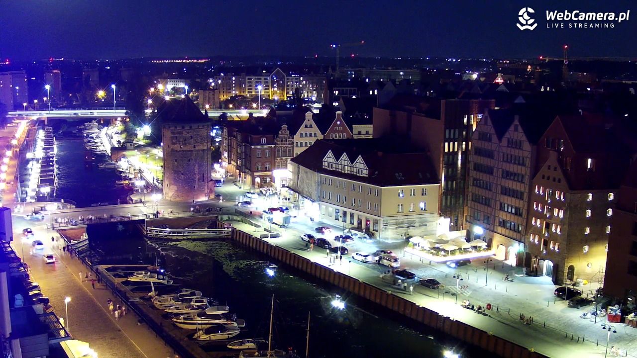 GDAŃSK - widok na Stare Miasto - 27 czerwiec 2026, 23:30
