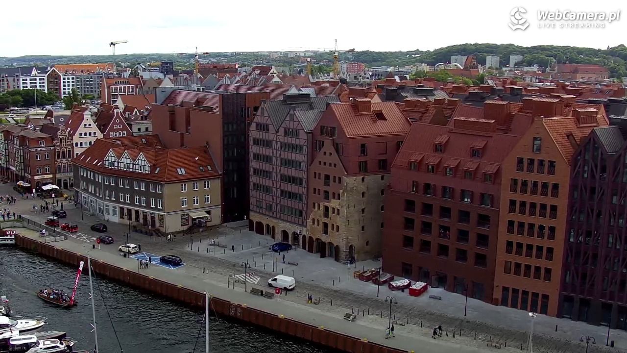GDAŃSK - widok na Stare Miasto - 10 lipiec 2025, 17:21