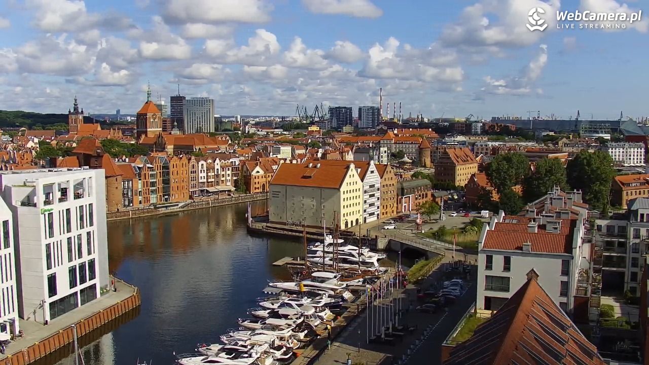 GDAŃSK - widok na Stare Miasto - 12 czerwiec 2026, 08:49