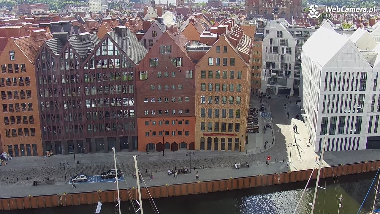 GDAŃSK - widok na Stare Miasto - 14 czerwiec 2026, 17:04