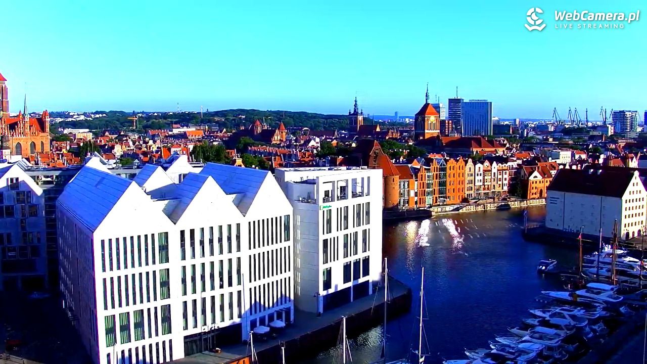 GDAŃSK - widok na Stare Miasto - 17 czerwiec 2026, 05:47