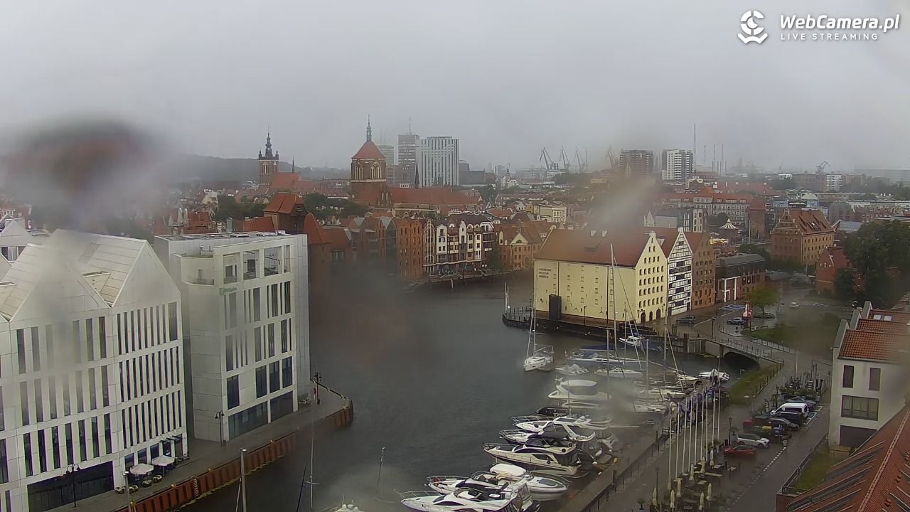 GDAŃSK - widok na Stare Miasto - 22 sierpień 2026, 08:52