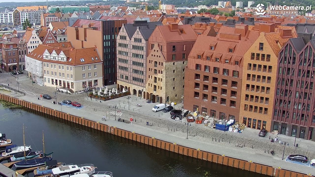 GDAŃSK - widok na Stare Miasto - 06 lipiec 2026, 08:20