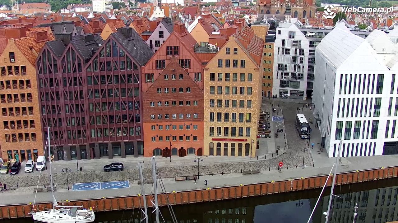 GDAŃSK - widok na Stare Miasto - 08 czerwiec 2026, 08:21
