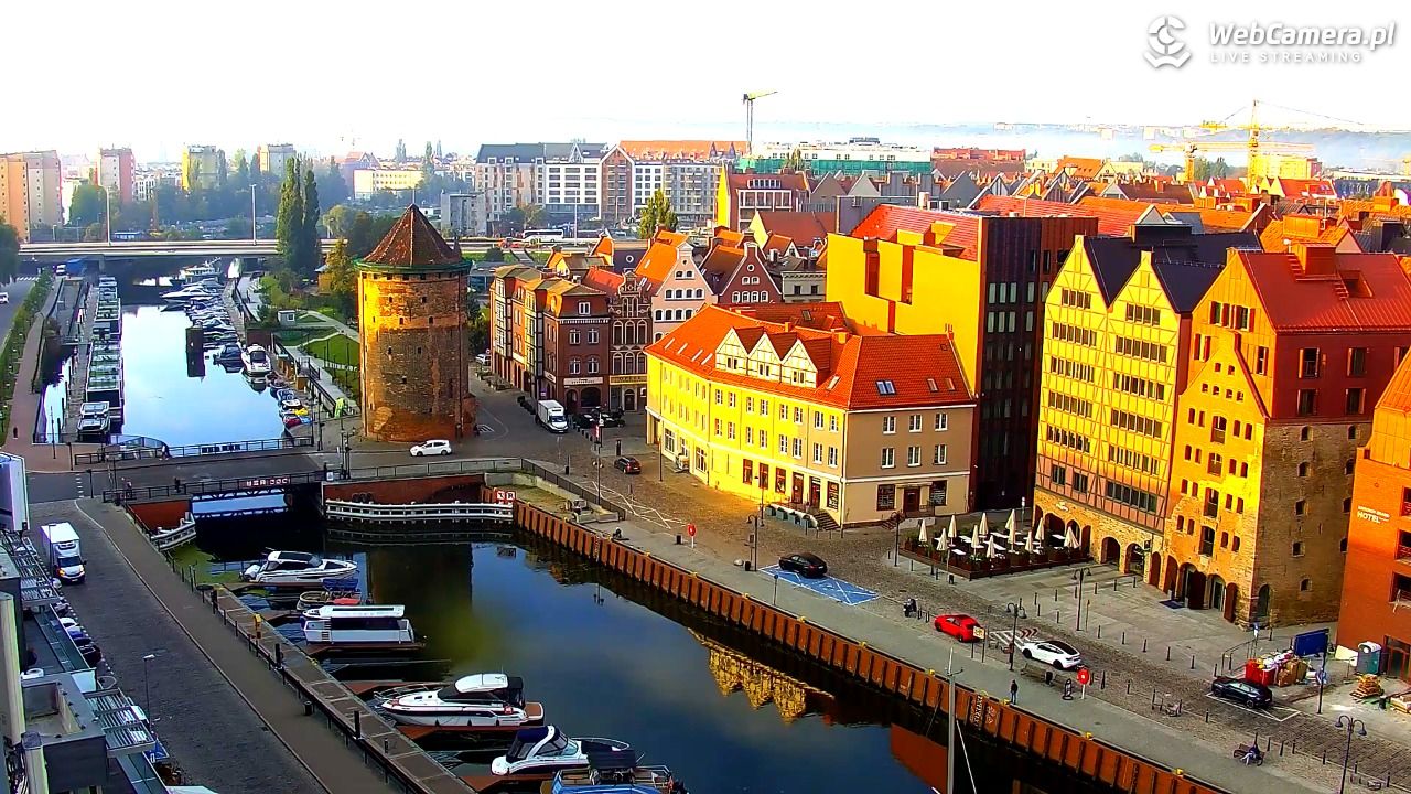GDAŃSK - widok na Stare Miasto - 03 październik 2026, 07:43