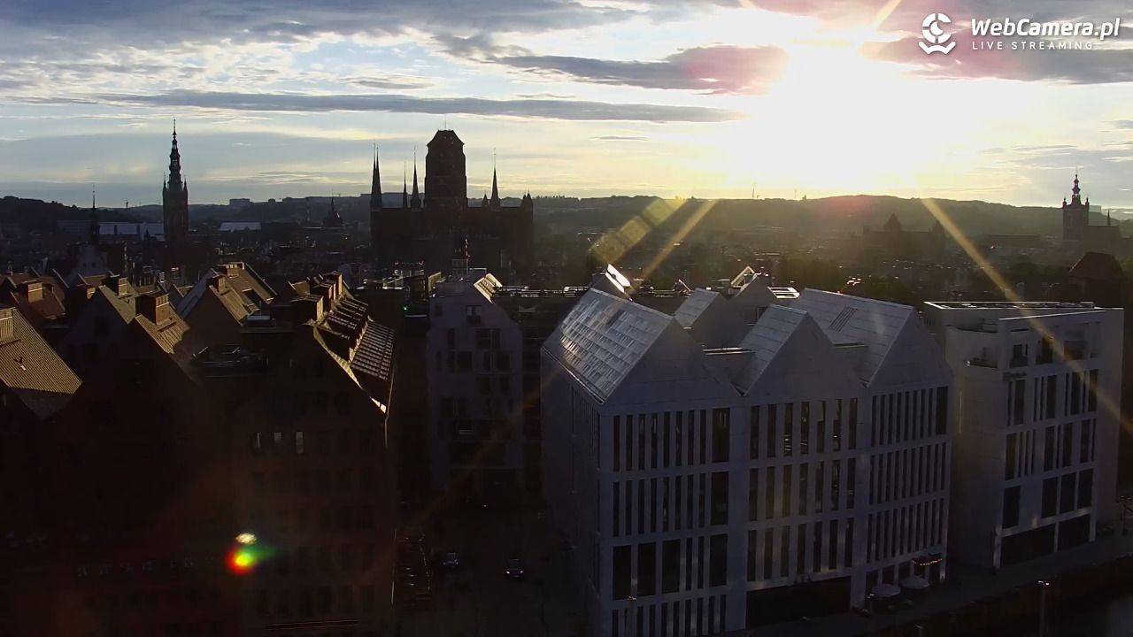GDAŃSK - widok na Stare Miasto - 07 czerwiec 2026, 20:13