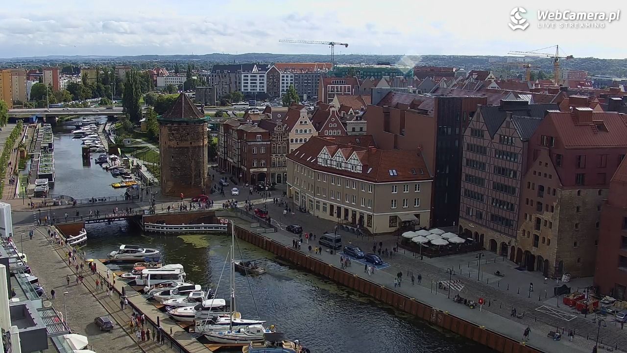GDAŃSK - widok na Stare Miasto - 22 sierpień 2026, 16:35