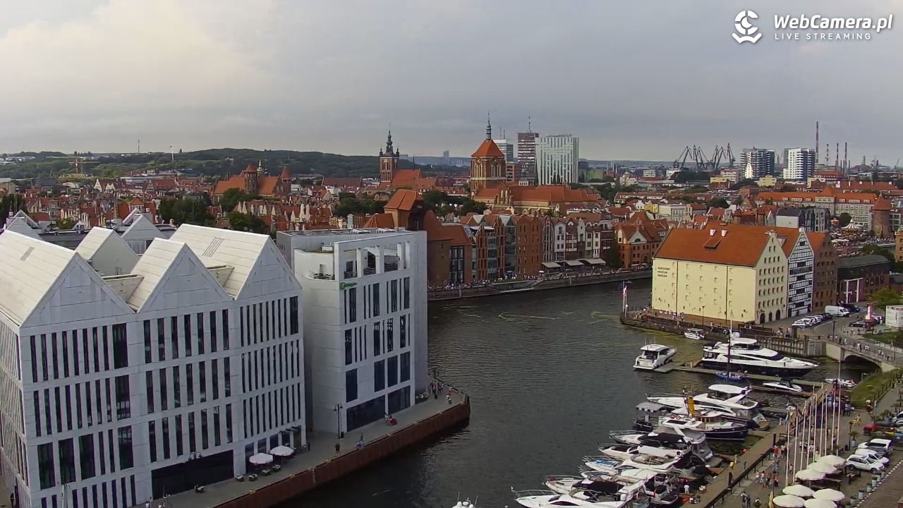 GDAŃSK - widok na Stare Miasto - 06 sierpień 2026, 13:58