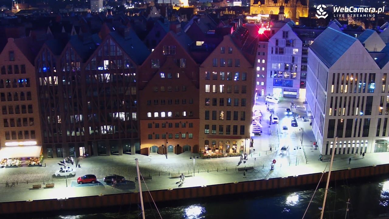 GDAŃSK - widok na Stare Miasto - 25 sierpień 2026, 20:46