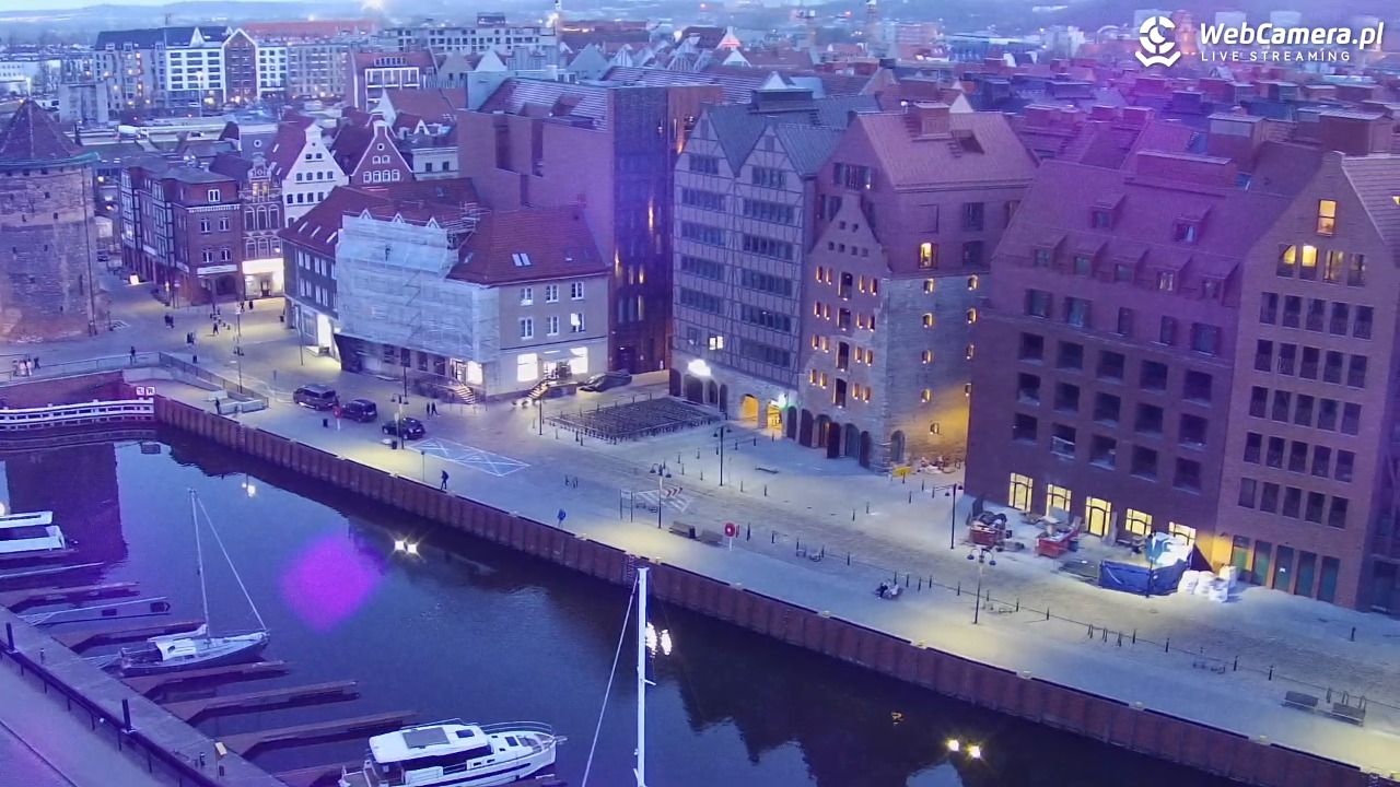 GDAŃSK - widok na Stare Miasto - 31 marzec 2026, 19:38