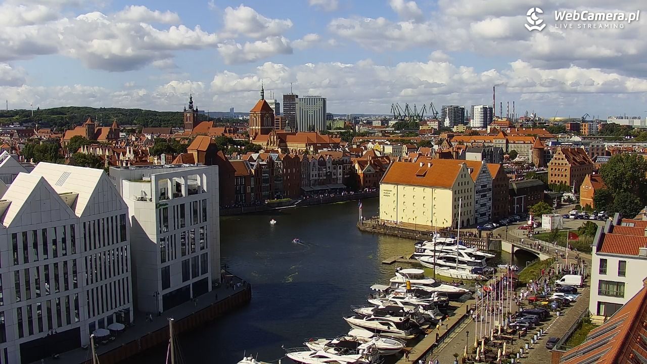 GDAŃSK - widok na Stare Miasto - 11 sierpień 2026, 14:49