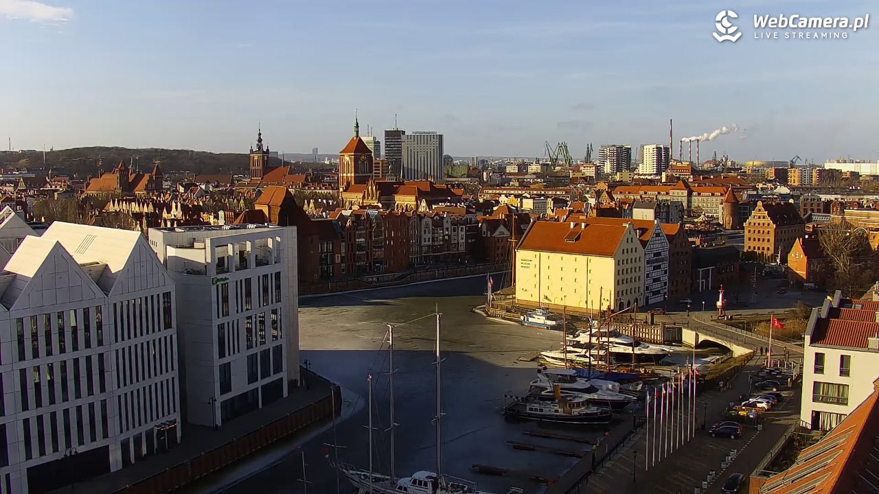 GDAŃSK - widok na Stare Miasto - 04 marzec 2026, 15:14