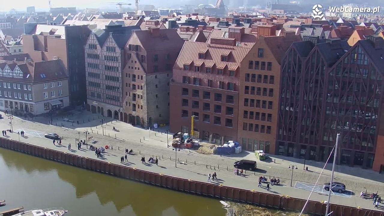 GDAŃSK - widok na Stare Miasto - 08 marzec 2026, 11:57