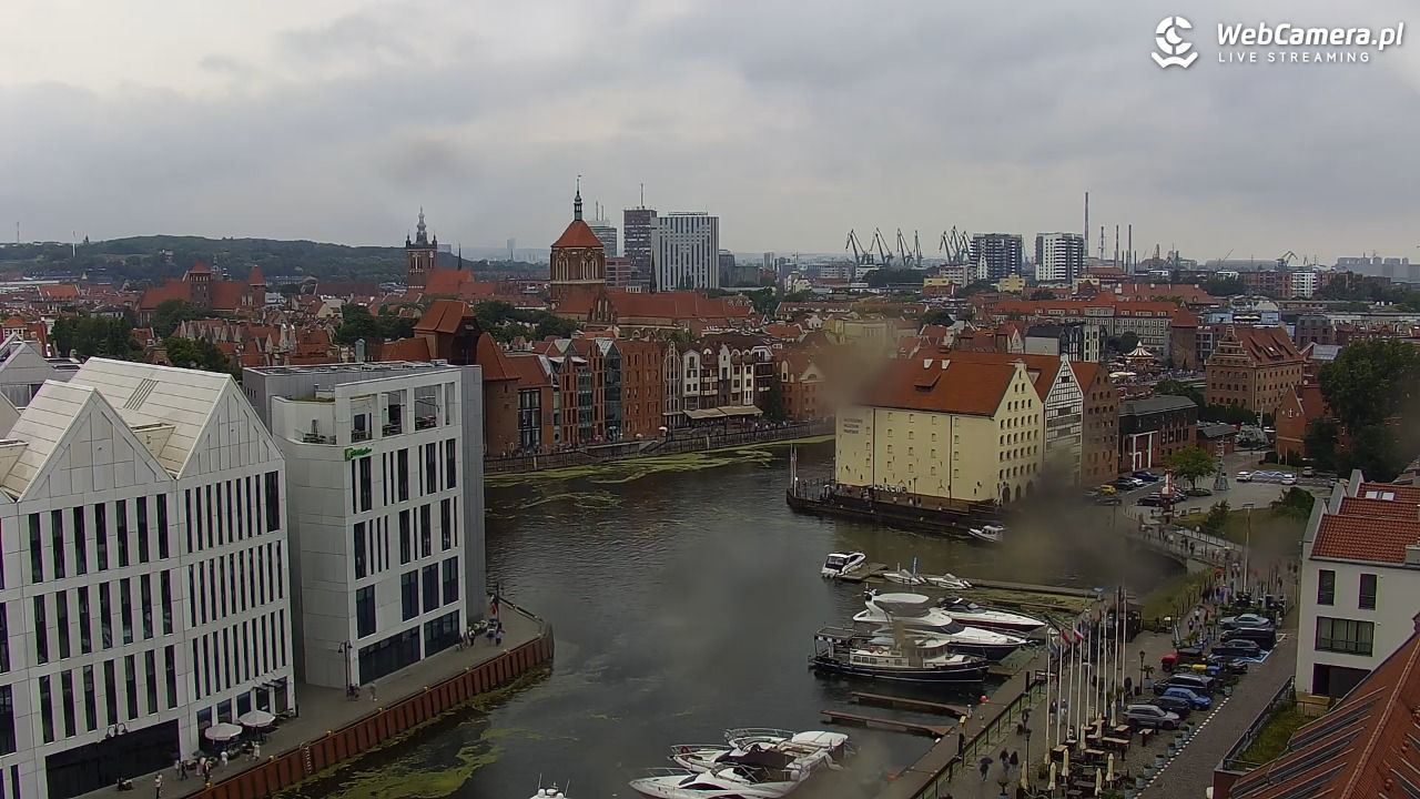 GDAŃSK - widok na Stare Miasto - 18 lipiec 2026, 13:21