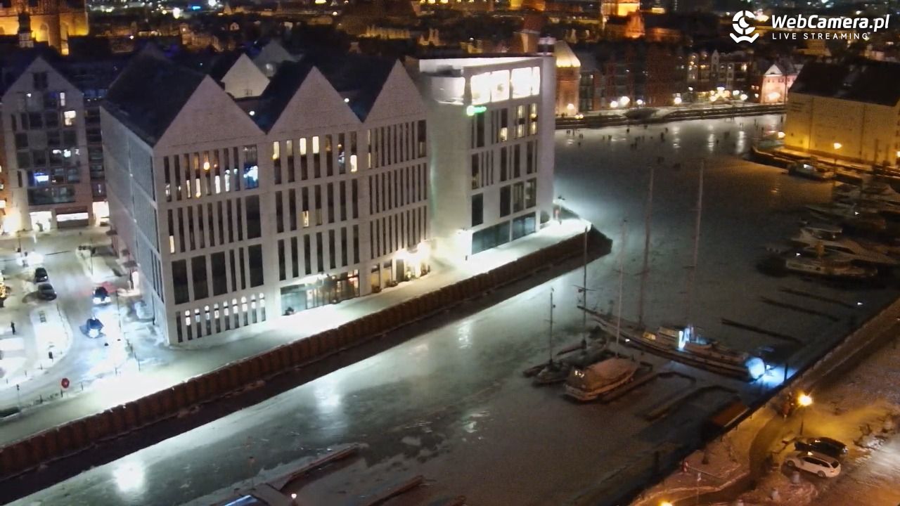 GDAŃSK - widok na Stare Miasto - 02 luty 2026, 19:56