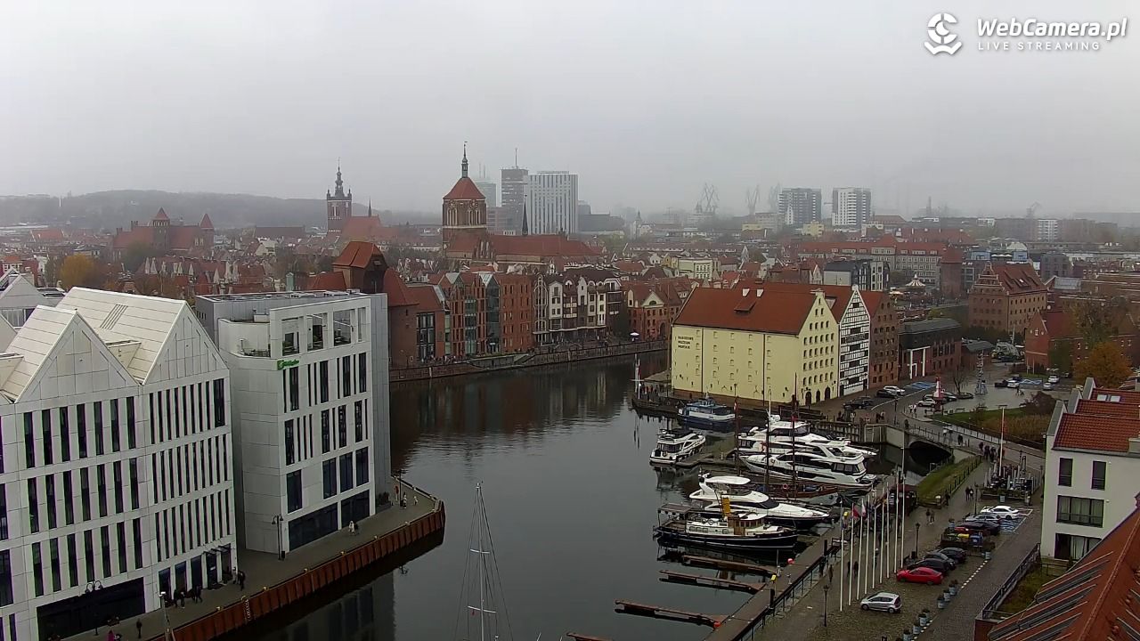 GDAŃSK - widok na Stare Miasto - 10 listopad 2025, 11:54