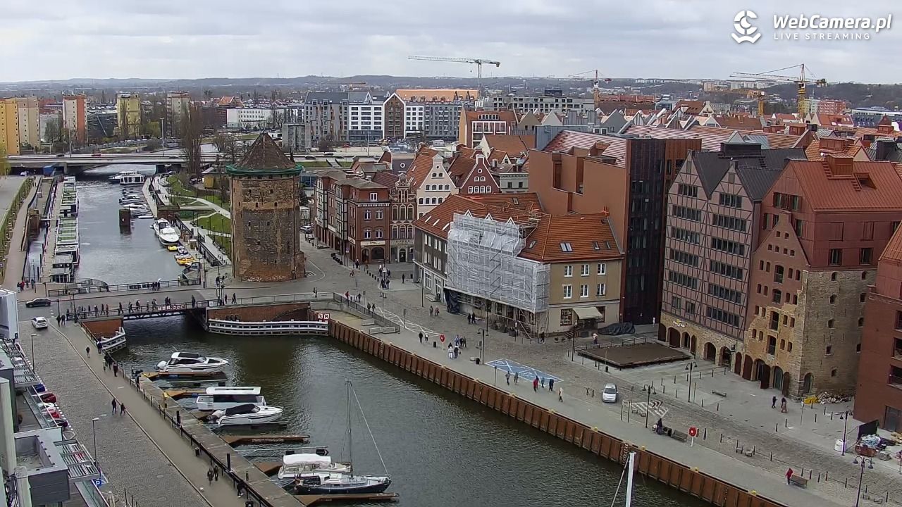 GDAŃSK - widok na Stare Miasto - 06 kwiecień 2026, 12:43