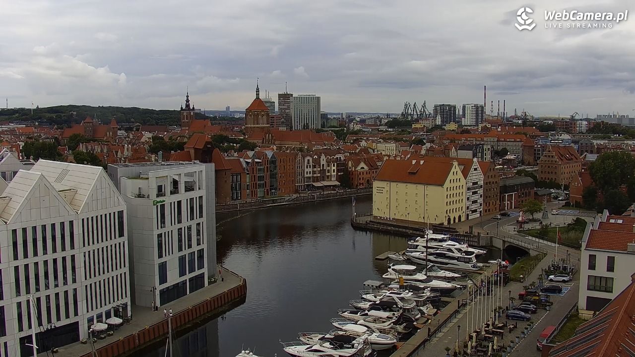GDAŃSK - widok na Stare Miasto - 17 sierpień 2026, 09:11