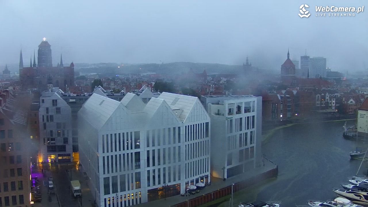 GDAŃSK - widok na Stare Miasto - 29 sierpień 2026, 05:59