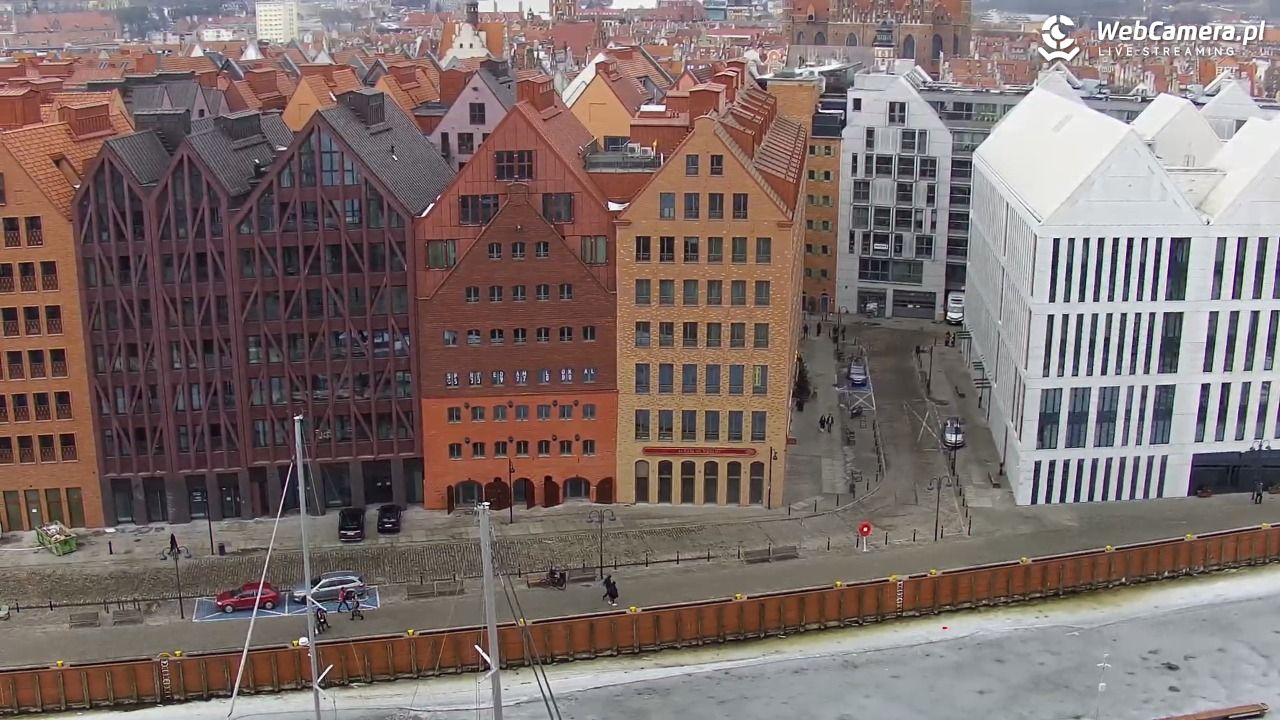 GDAŃSK - widok na Stare Miasto - 02 marzec 2026, 10:43