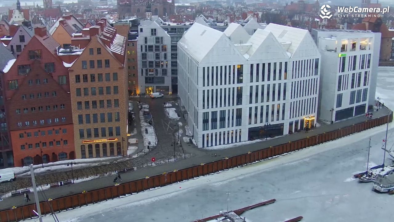 GDAŃSK - widok na Stare Miasto - 23 luty 2026, 16:59